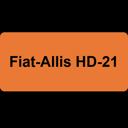 Fiat-Allis HD-21